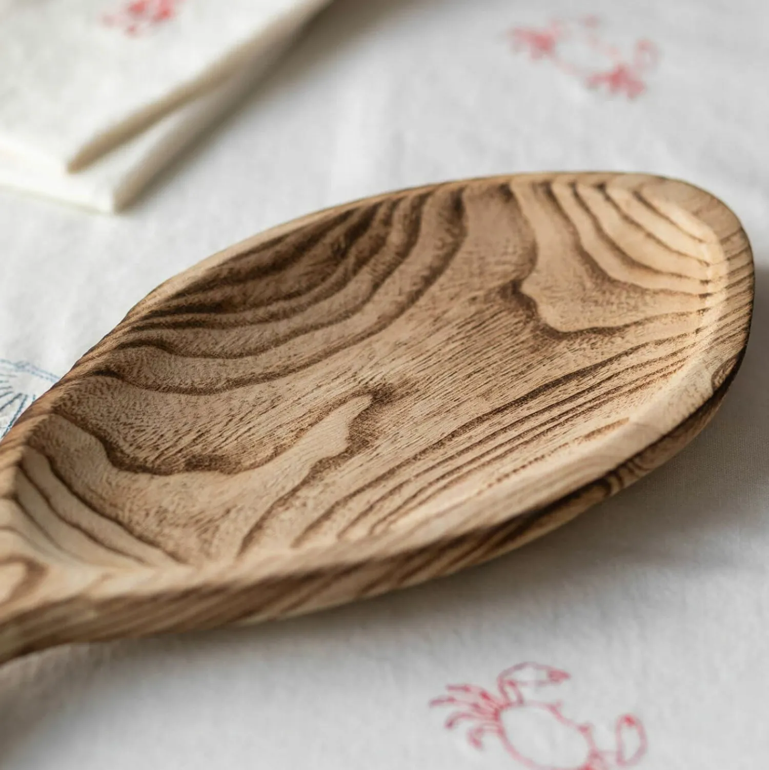Graham & Green Small Wooden Fish Tray