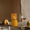 Graham & Green Small Yellow Stacked Bubble Tealight Holder
