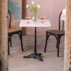 Graham & Green Square Marble Bistro Café Table