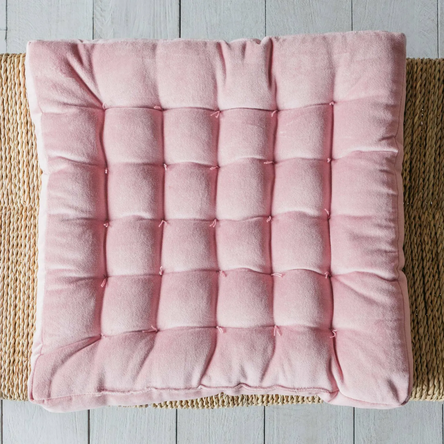 Graham & Green Square Velvet Seat Pads