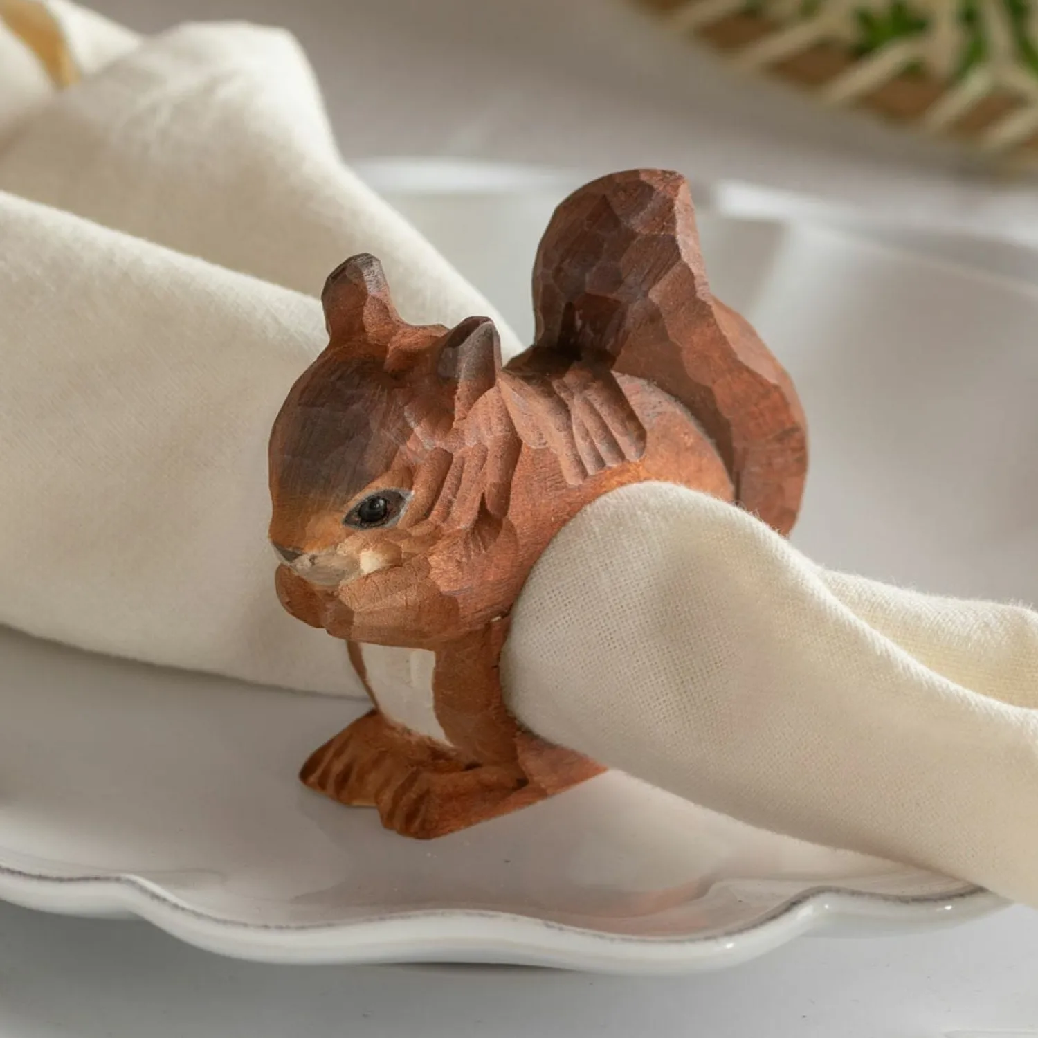 Graham & Green Squirrel Napkin Ring