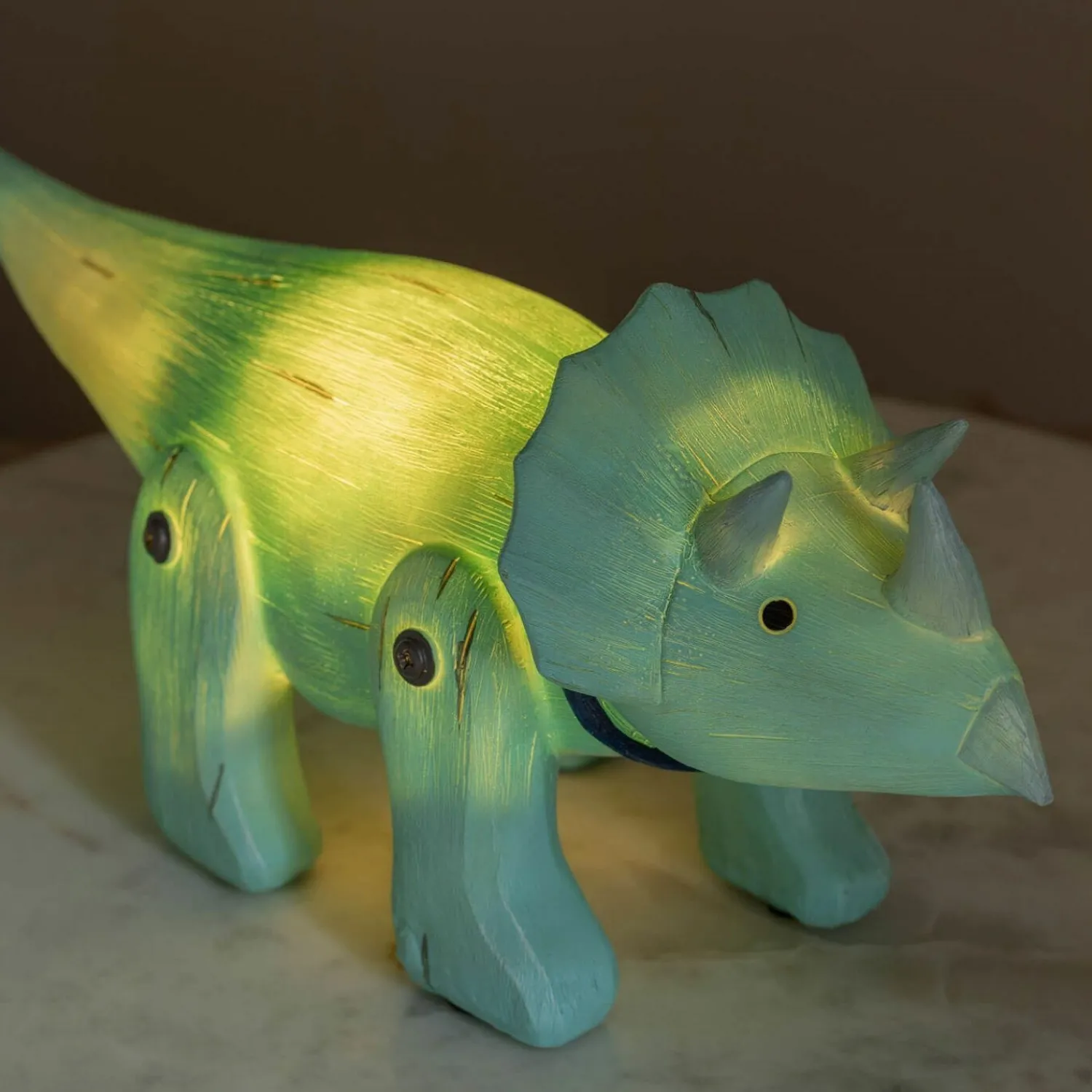 Graham & Green Standing Triceratops Night Light