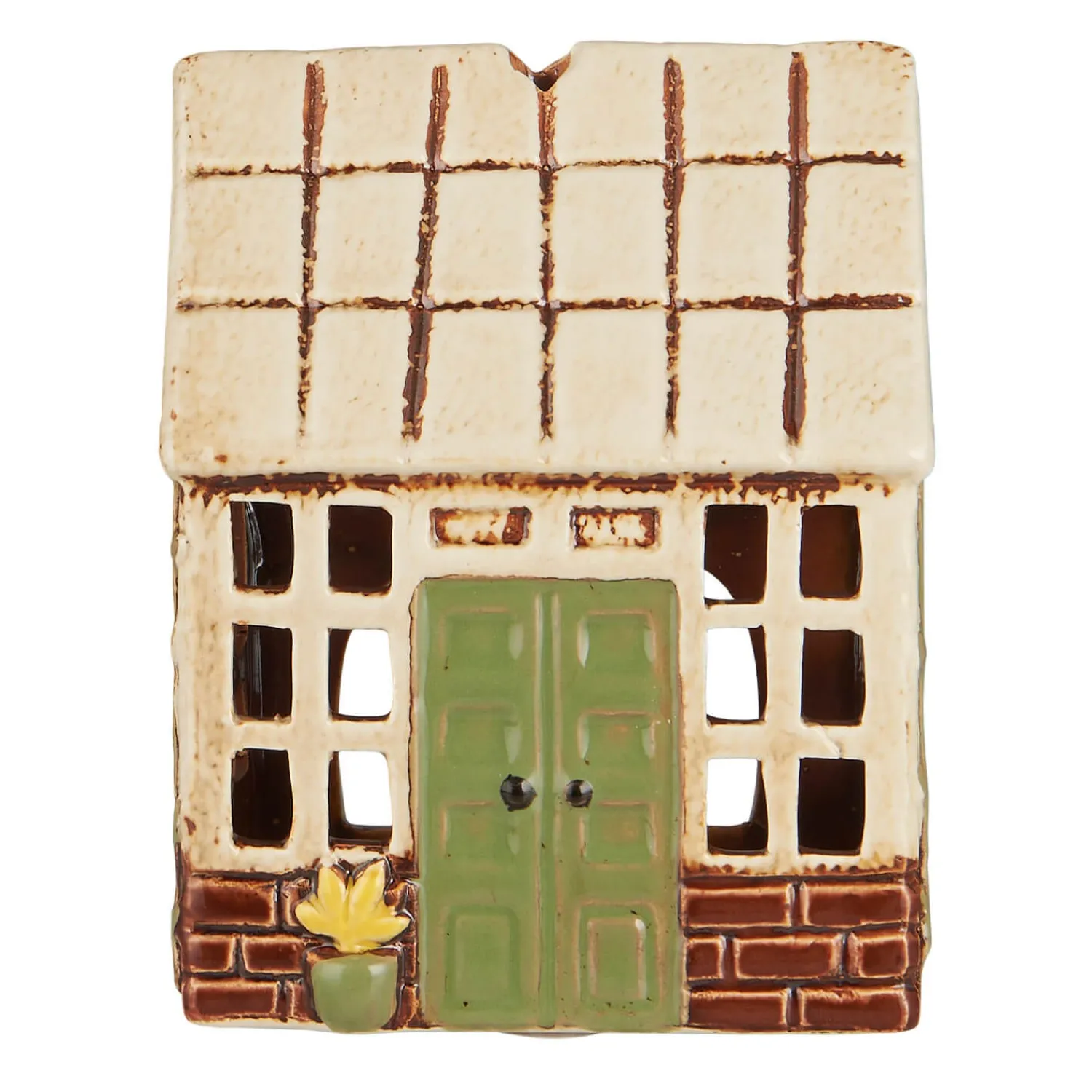 Graham & Green Stoneware Greenhouse Decorative Tealight Holder