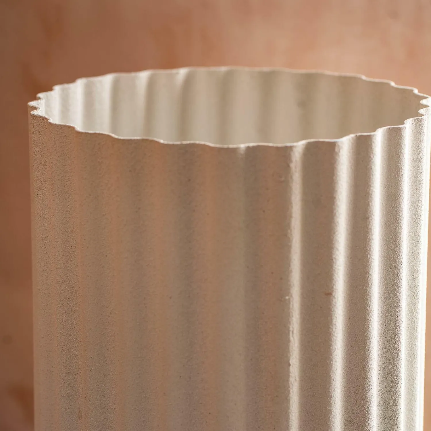 Graham & Green Tall Ardales Fluted Table Lamp