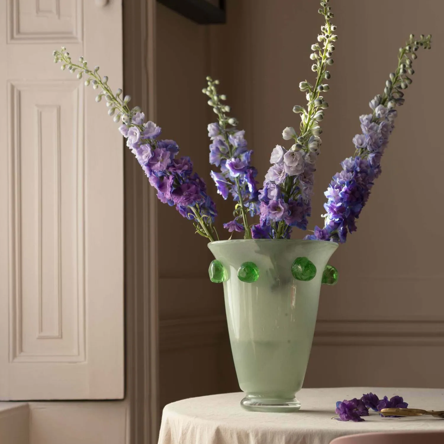 Graham & Green Tall Emerald Bobble Vase
