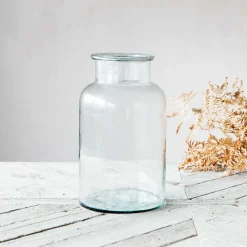 Graham & Green Tall Glass Vase