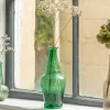 Graham & Green Tall Green Recycled Glass Vase