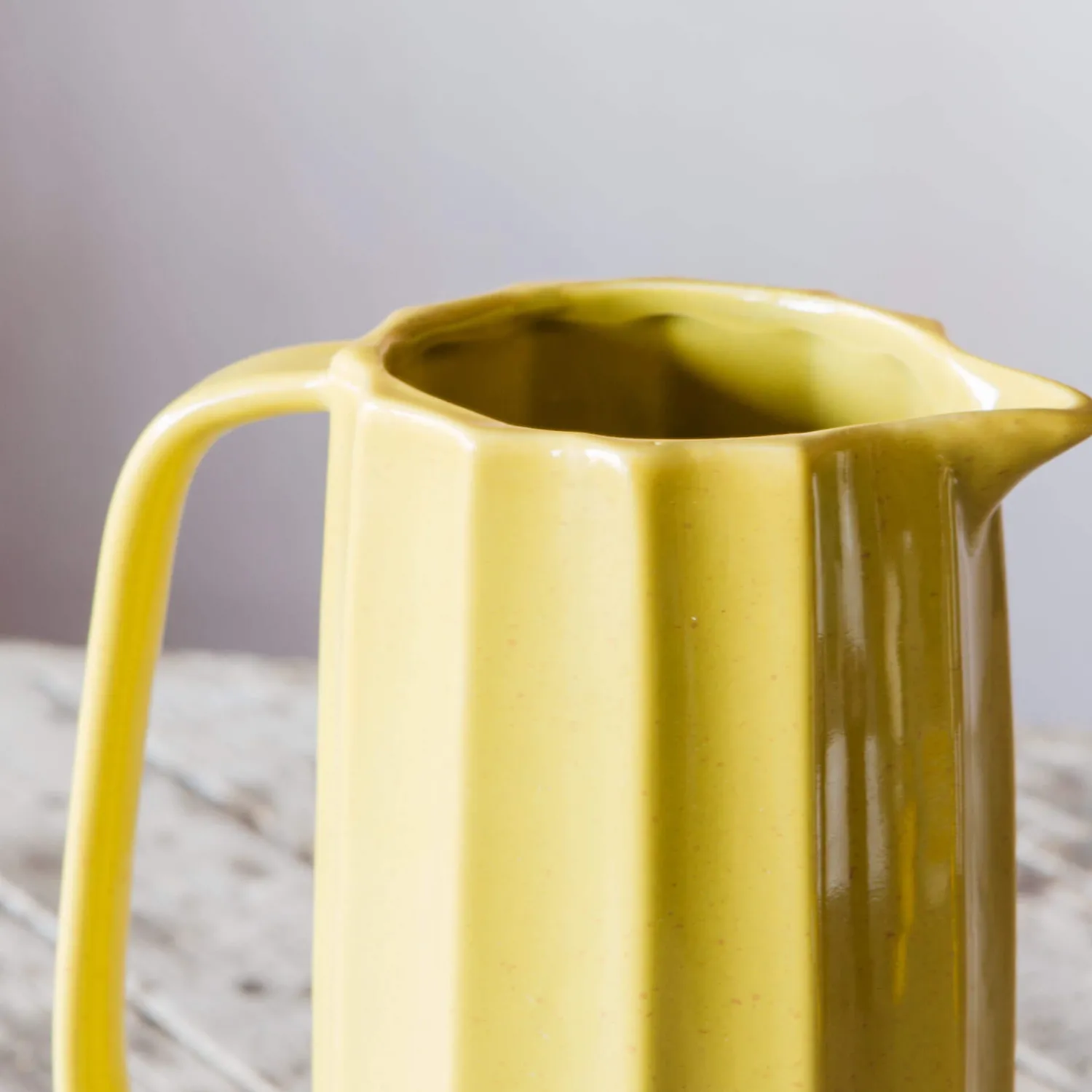 Graham & Green Tall Yellow Jug