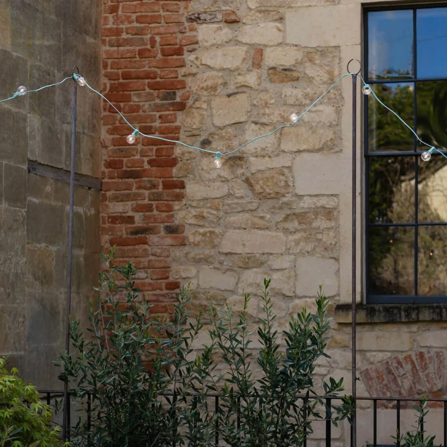 Graham & Green Teal Festoon Lights