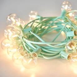 Graham & Green Teal Festoon Lights