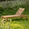 Graham & Green Tiana Teak Sun Lounger