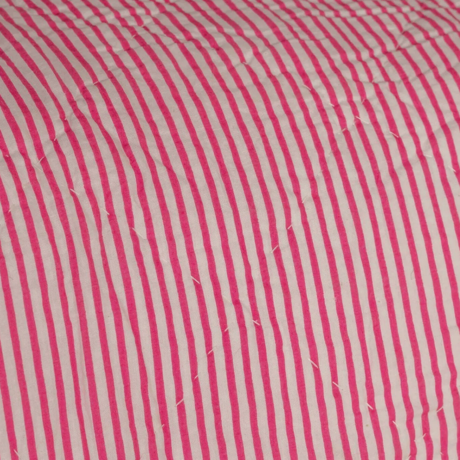 Graham & Green Tiger and Pink Stripe Reversible King Size Quilt