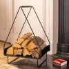 Graham & Green Triangular Log Holder