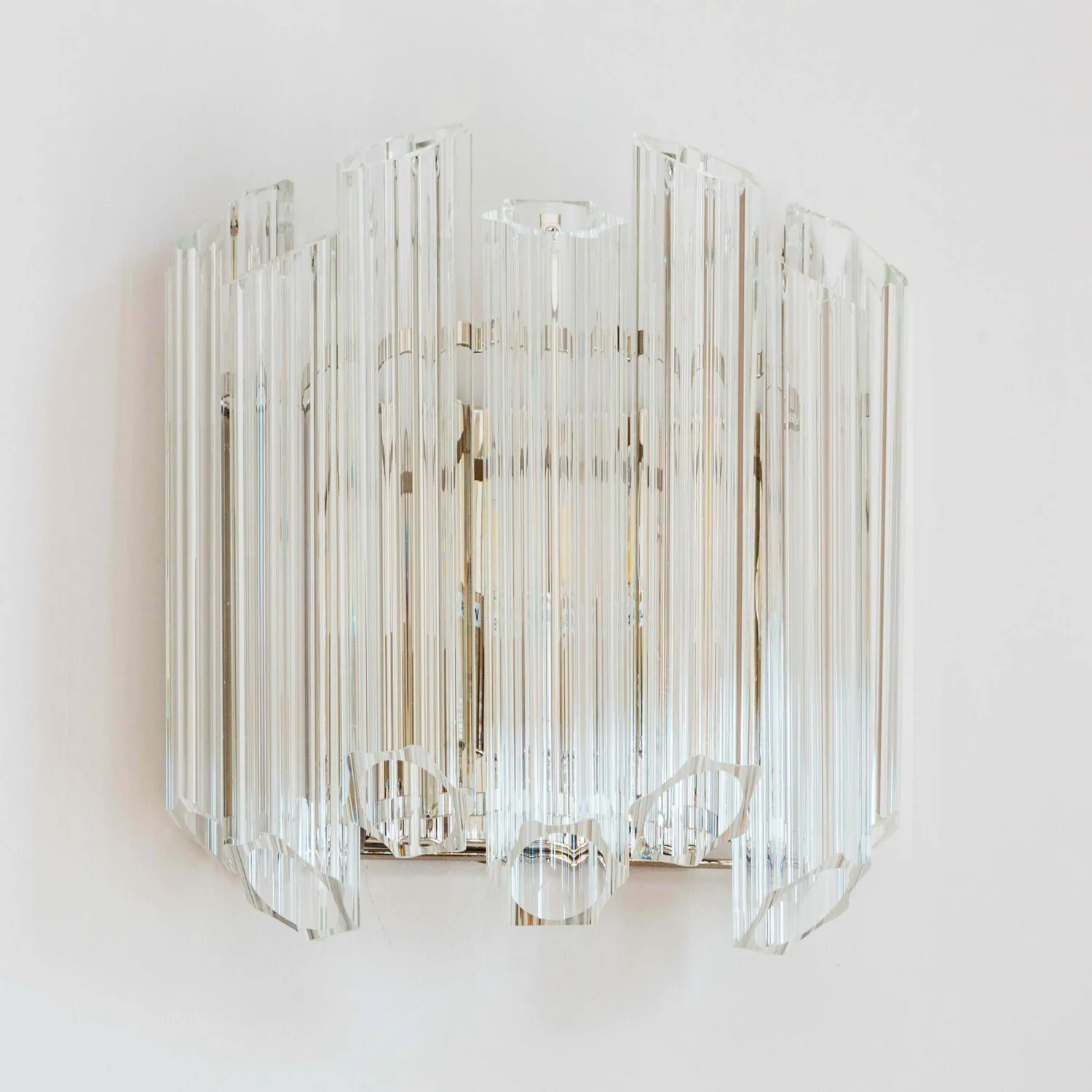 Graham & Green Tubular Glass Wall Light