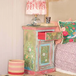 Graham & Green Tunxi Painted Bedside Table