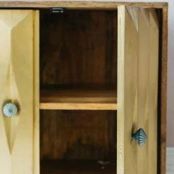Graham & Green Umberto Brass Cabinet