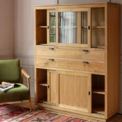Graham & Green Valence Teak Cabinet