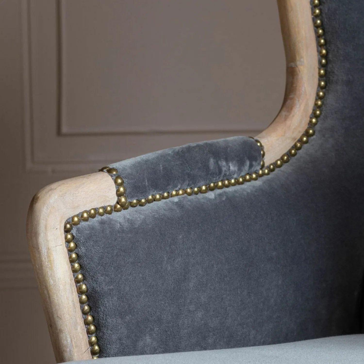 Graham & Green Valentin Blue Ikat Armchair