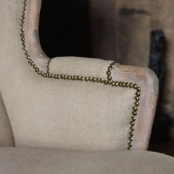 Graham & Green Valentin Yellow Velvet Armchair