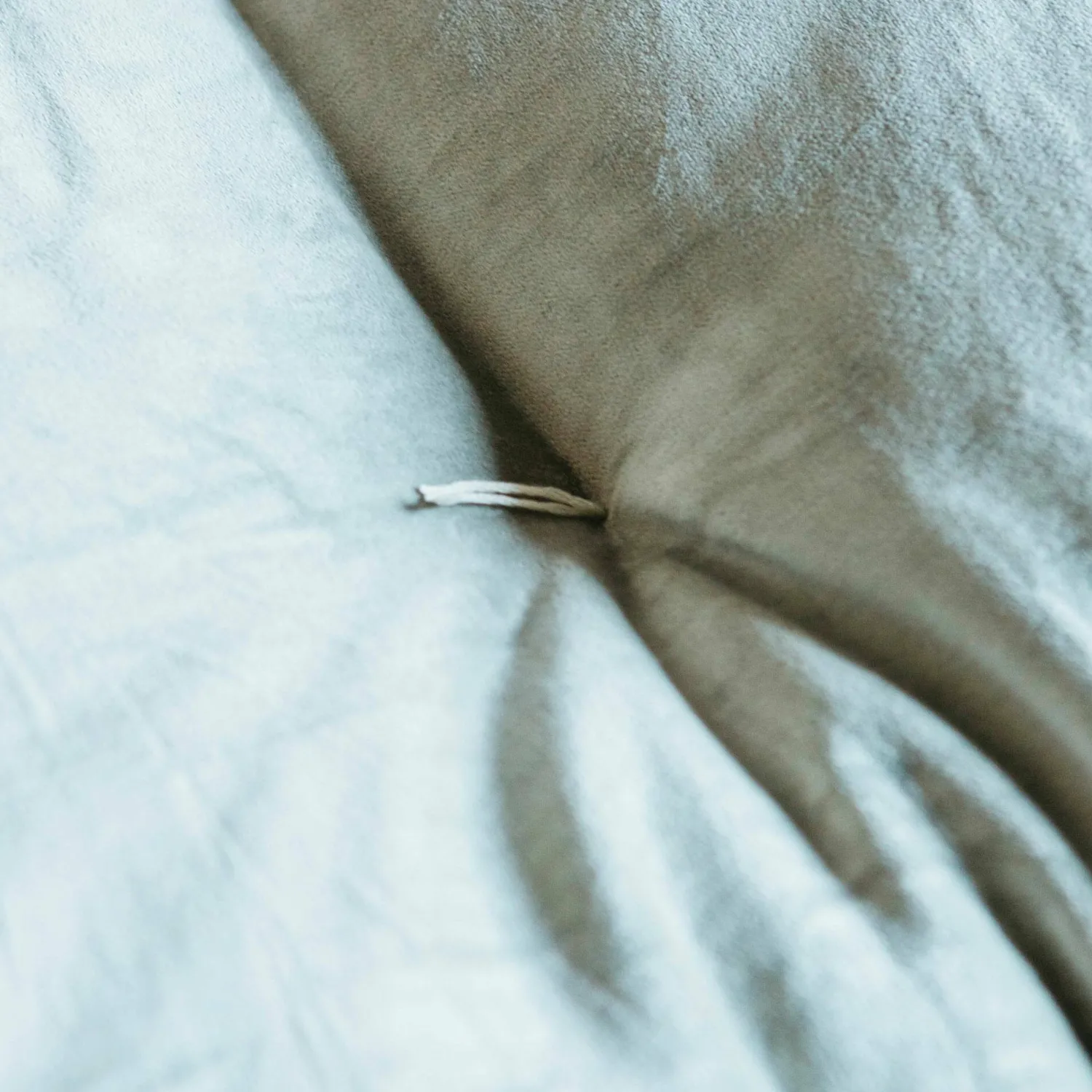 Graham & Green Velvet Bed Rolls with Striped Reverse