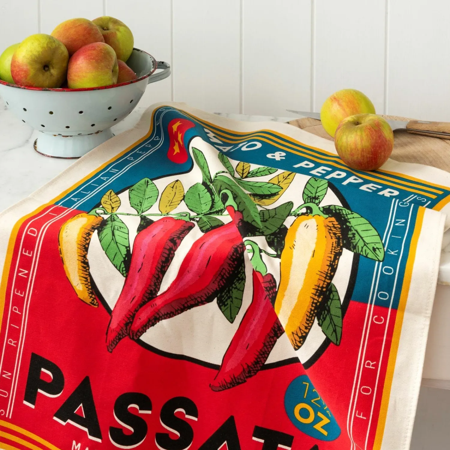 Graham & Green Vintage Passata Tea Towel