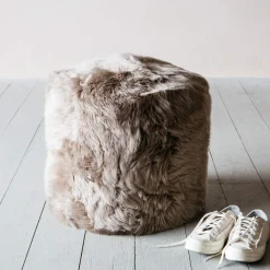 Graham & Green Vole Sheepskin Stool
