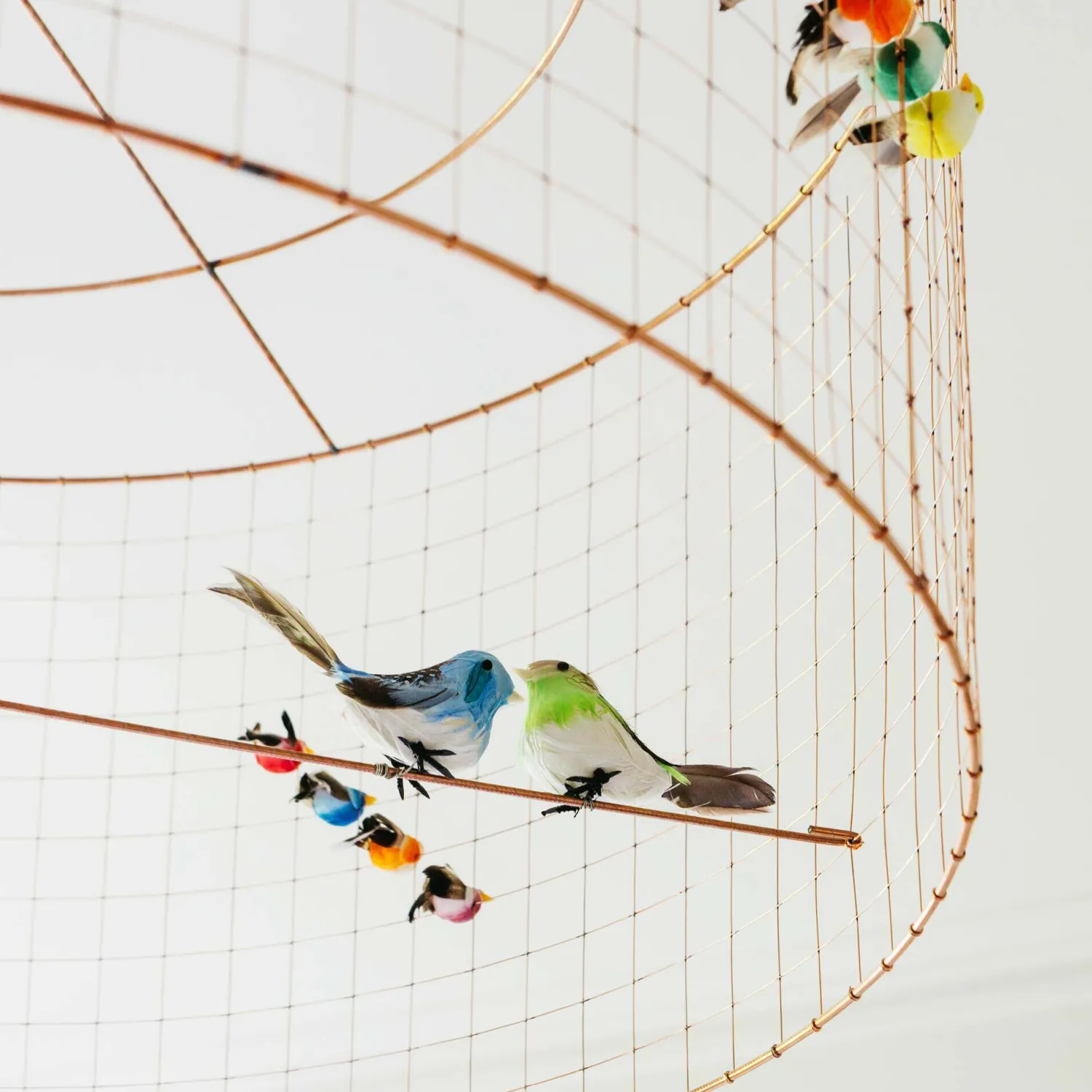 Graham & Green Voliéres Medium Bird Cage Pendant
