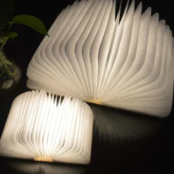 Graham & Green Walnut Smart Book Lights
