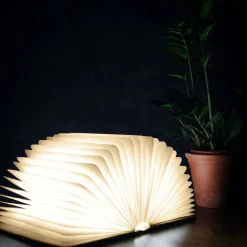 Graham & Green Walnut Smart Book Lights
