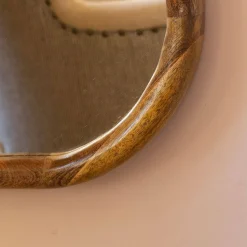 Graham & Green Walter Extra Large Natural Wood Mirror