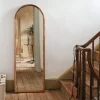 Graham & Green Walter Natural Wood Arched Mirror