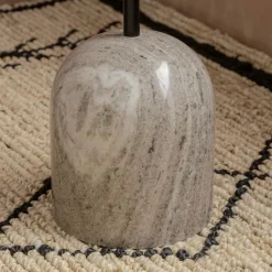Graham & Green Waverly Wood and Marble Side Table