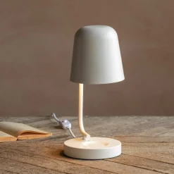 Graham & Green White Angled Table Lamp