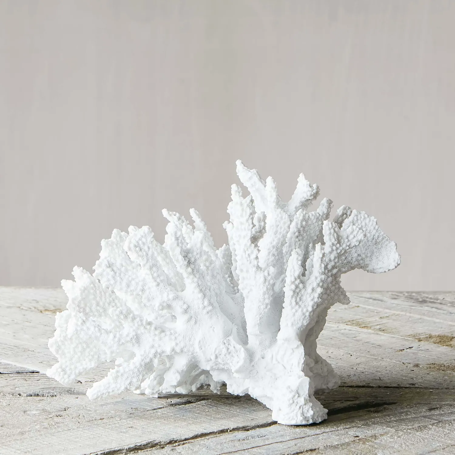 Graham & Green White Ceramic Coral