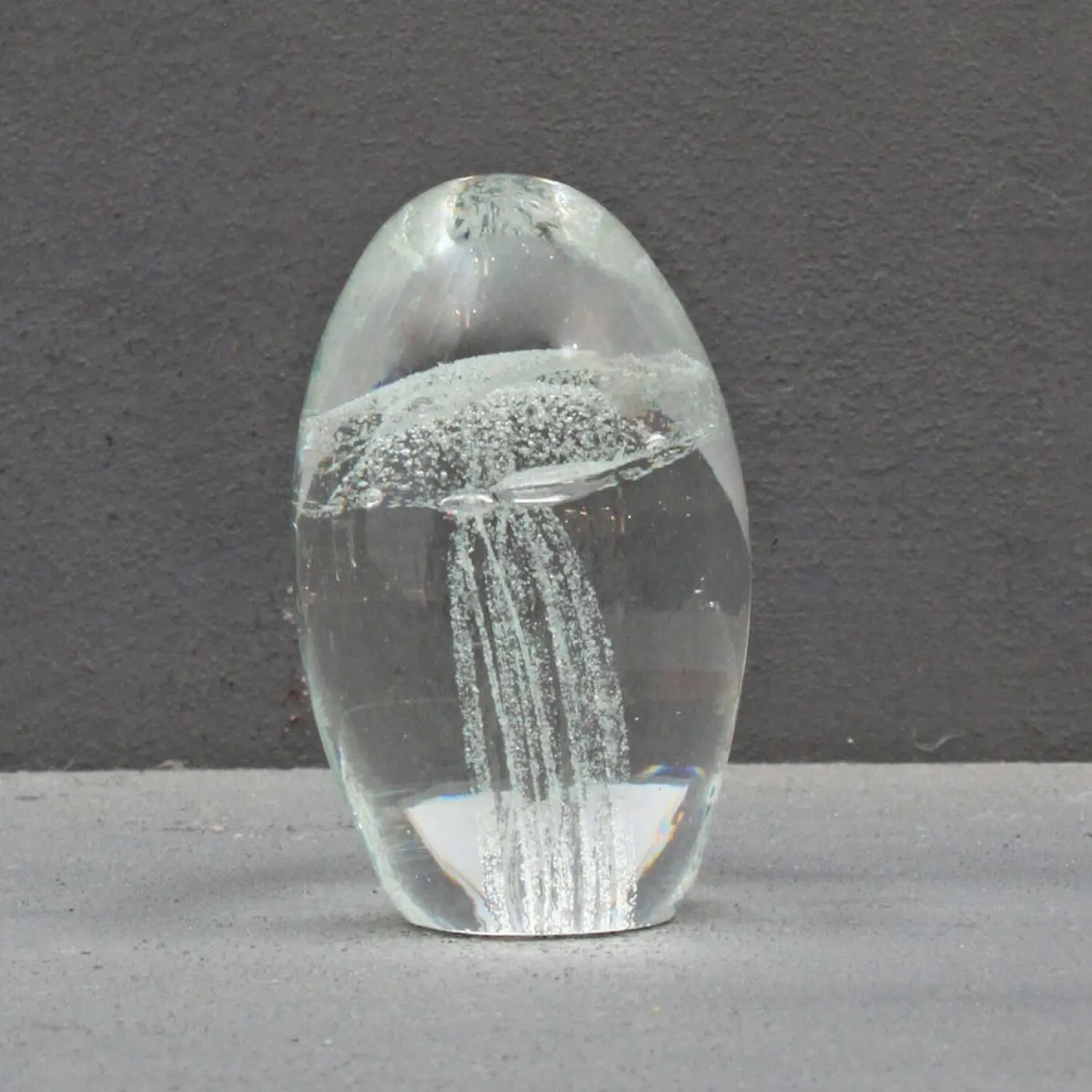 Graham & Green White Jellyfish Paperweight