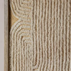 Graham & Green White Jute Wall Art