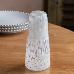 Graham & Green White Speckle Carafe and Tumbler