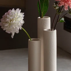 Graham & Green White Triple Stem Vase