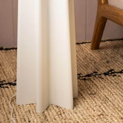 Graham & Green White Wave Floor Lamp