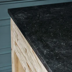 Graham & Green Whitewashed Hudson Kitchen Island