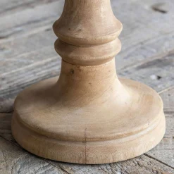 Graham & Green Wooden Bamboo Table Lamp Small