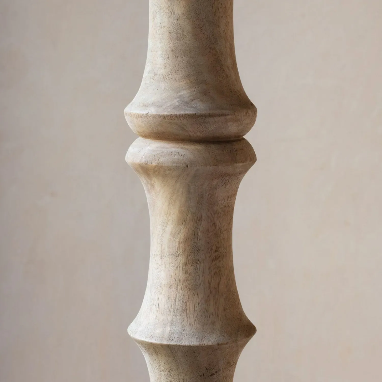 Graham & Green Wooden Floor Lamp