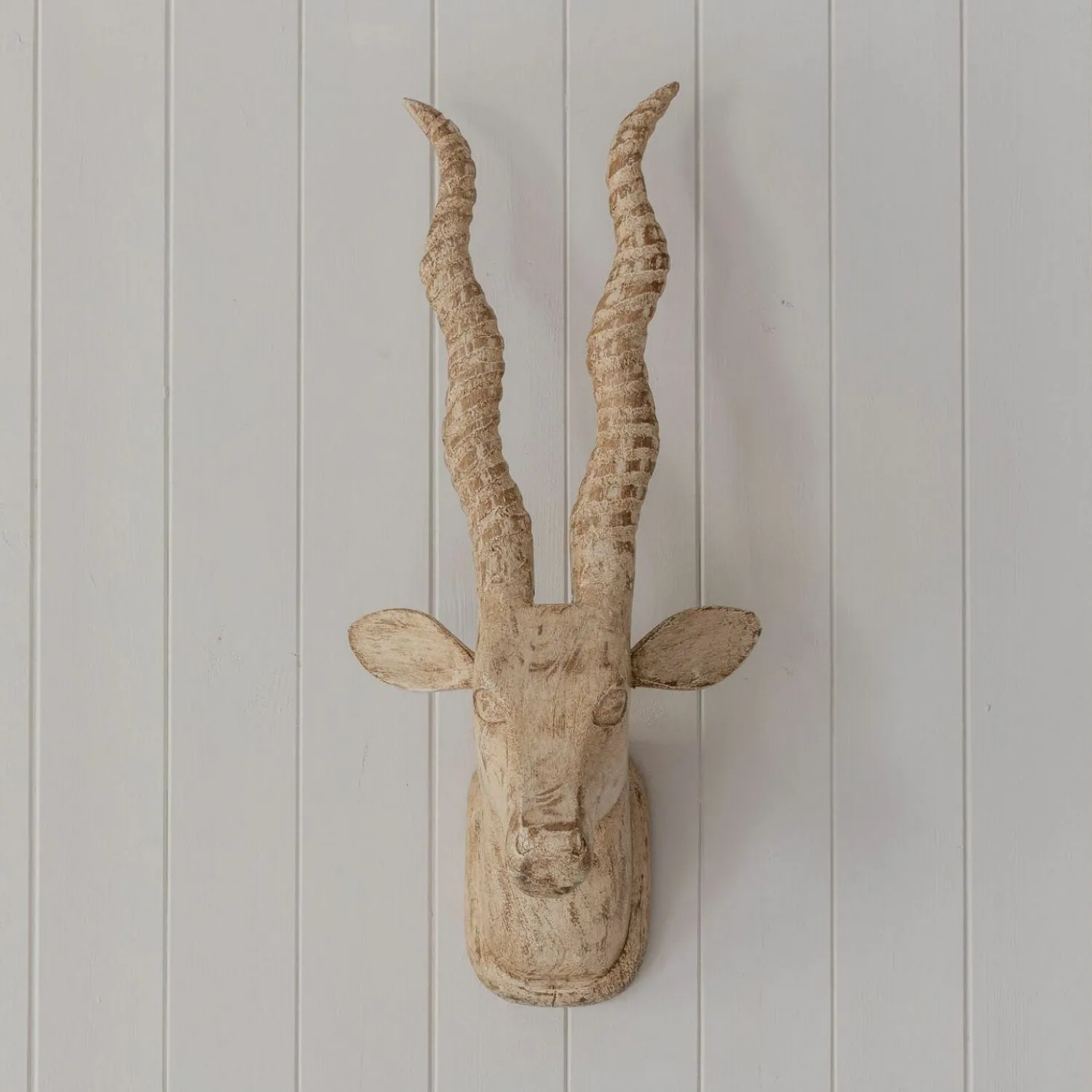 Graham & Green Wooden Gazelle Head