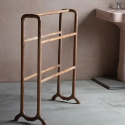 Graham & Green Wooden Towel Stand