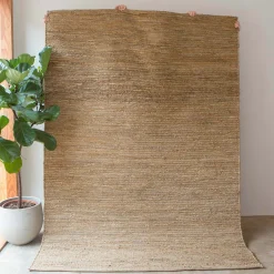 Graham & Green Yaro Natural Woven Hemp Rug 170 x 240cm