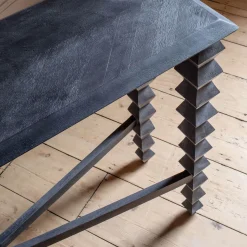Graham & Green Yasmin Black Console Table