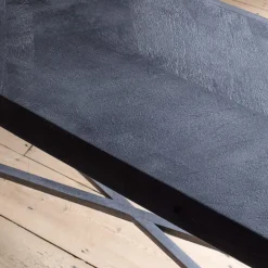Graham & Green Yasmin Black Console Table