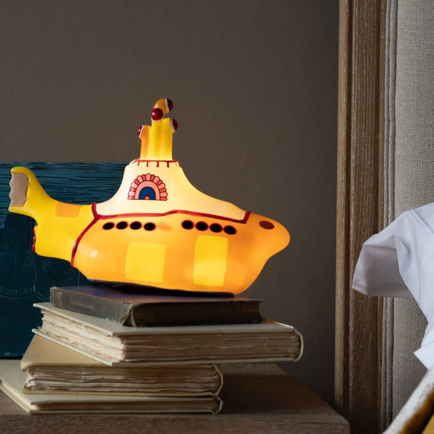 Graham & Green Yellow Submarine Night Light Lamp