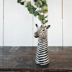 Graham & Green Zebra Flower Vase