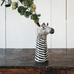 Graham & Green Zebra Flower Vase